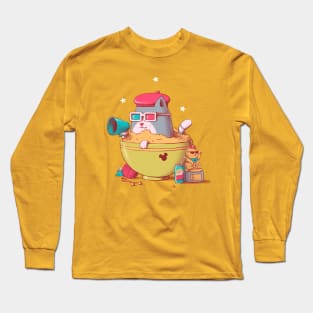 And... cat! Long Sleeve T-Shirt